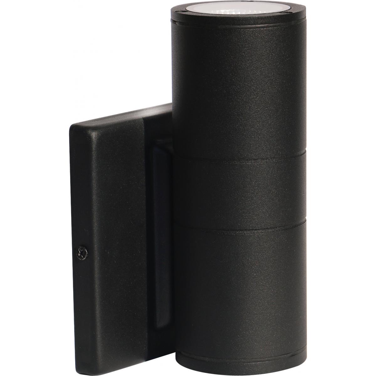 Satco 62-1138 1 Light LED Small Up or Down Sconce Fixture Black Finish 10W 120/277V