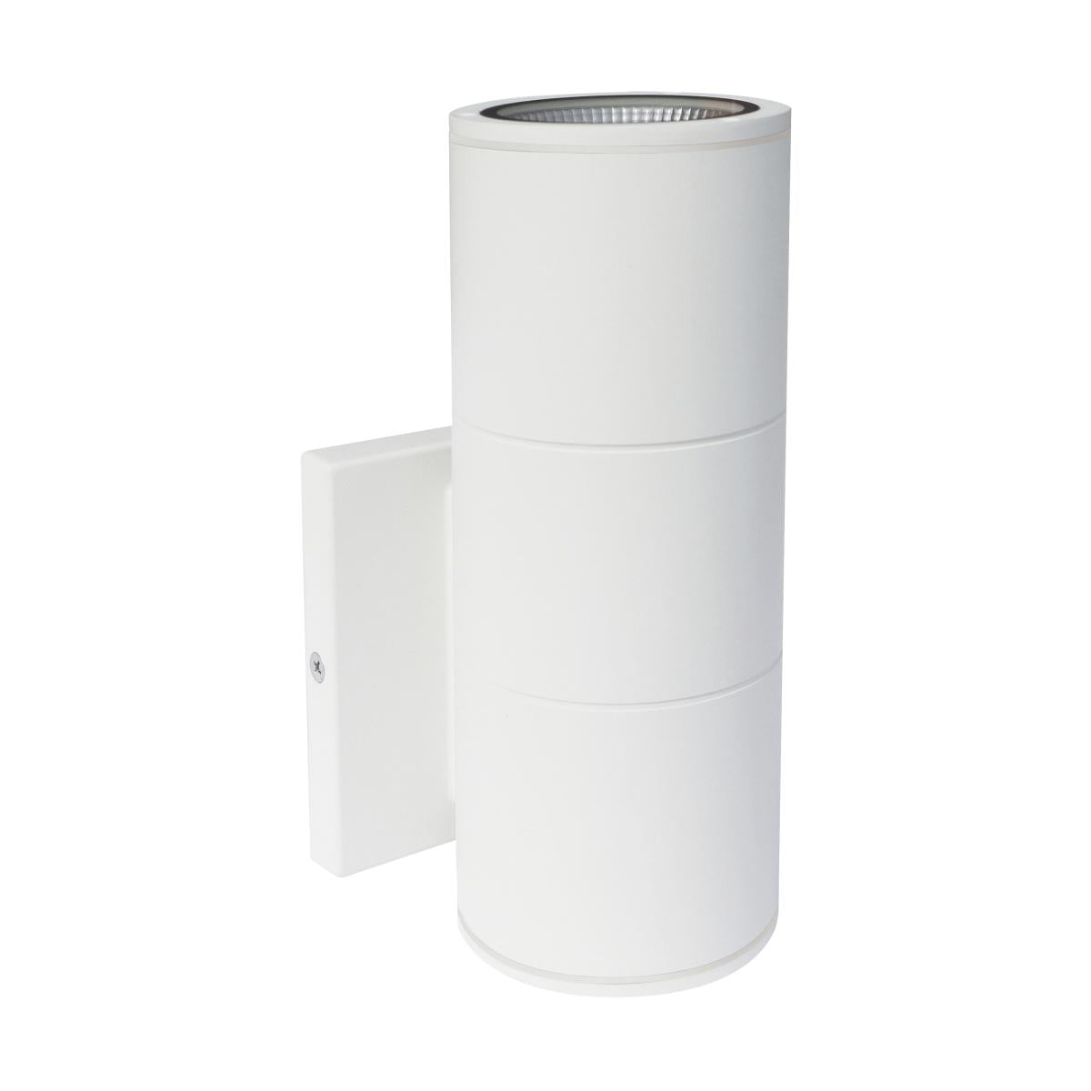 Satco 62-1147 1 Light LED Large Up or Down Sconce Fixture White Finish 10W 120/277V
