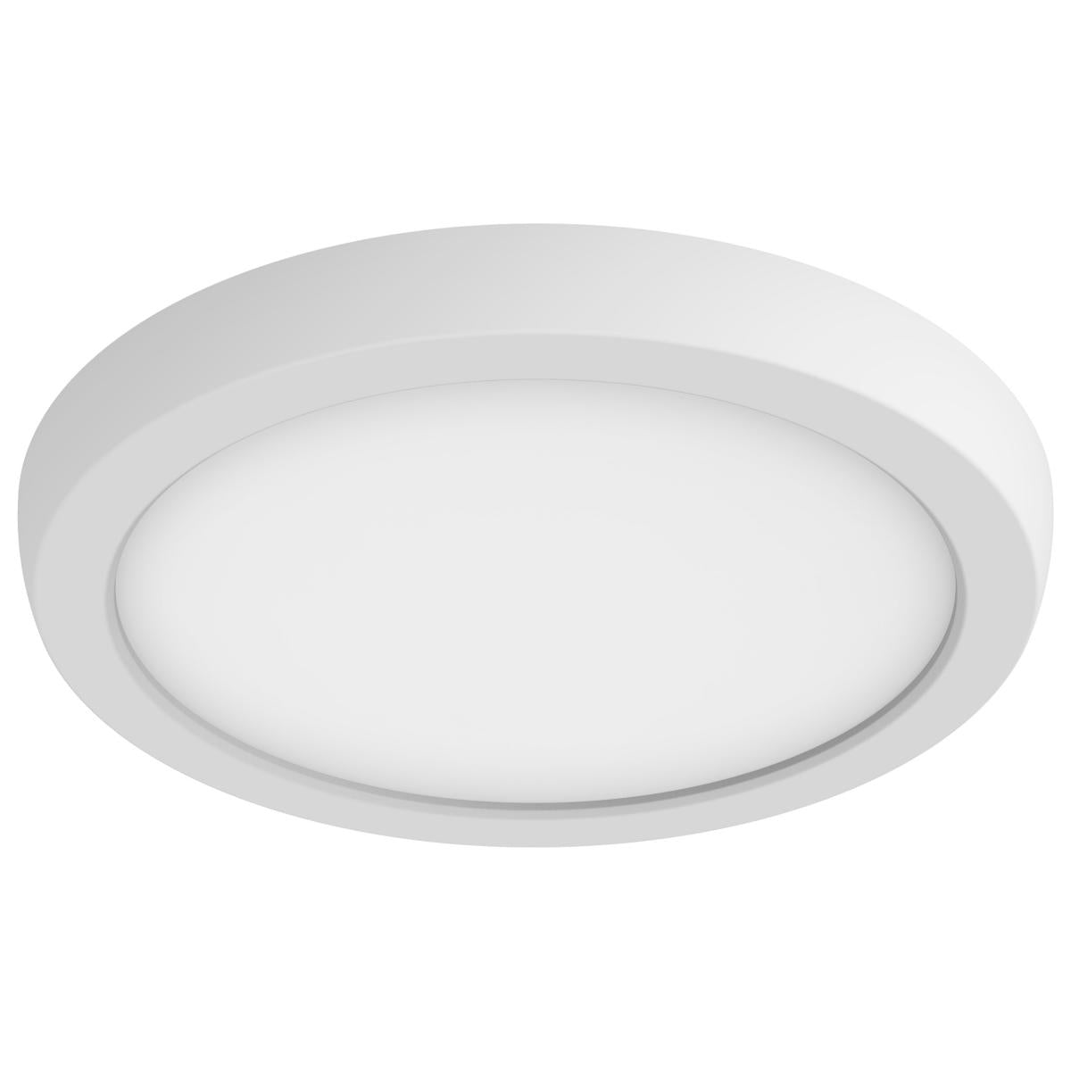 Satco 62-1776 Blink Pro Plus 19.5 Watt 12 in. Surface Mount LED CCT Selectable 90 CRI White Finish 120/277 Volt Round Shape