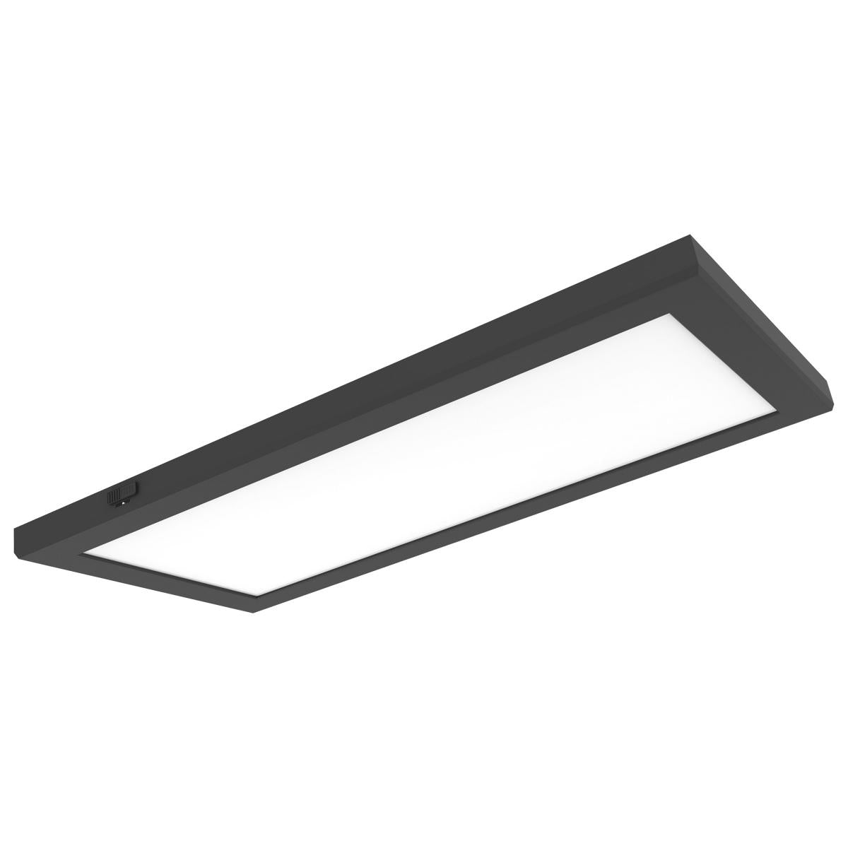 Satco 62-1785 Blink Pro Plus 47 Watt 12 in. x 48 in. Surface Mount LED CCT Selectable 90 CRI Black Finish 120/277 Volt Rectangular Shape
