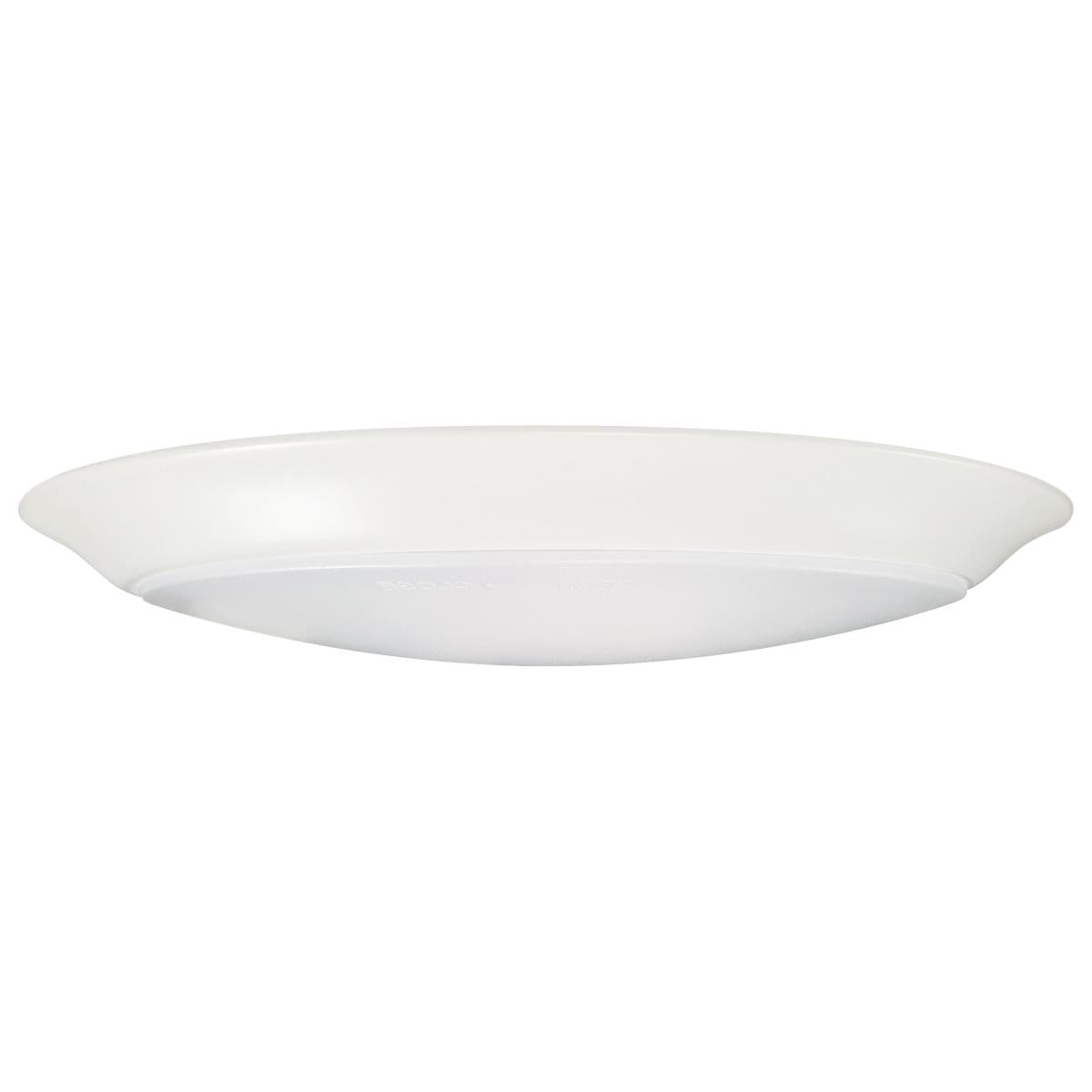 Satco 62-1811 10 inch LED Disk Light 5-CCT Selectable 27K/3K/35K/4K/5K White Finish