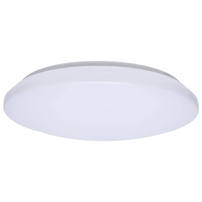 Satco 62-1861 14" LED CLOUD 120/277V 0-10V 14 Inch LED Cloud Fixture 17 Watts 27K/30K/35K/40K/50K CCT Selectable White Finish Round Shape 120-277 Ranged Voltage