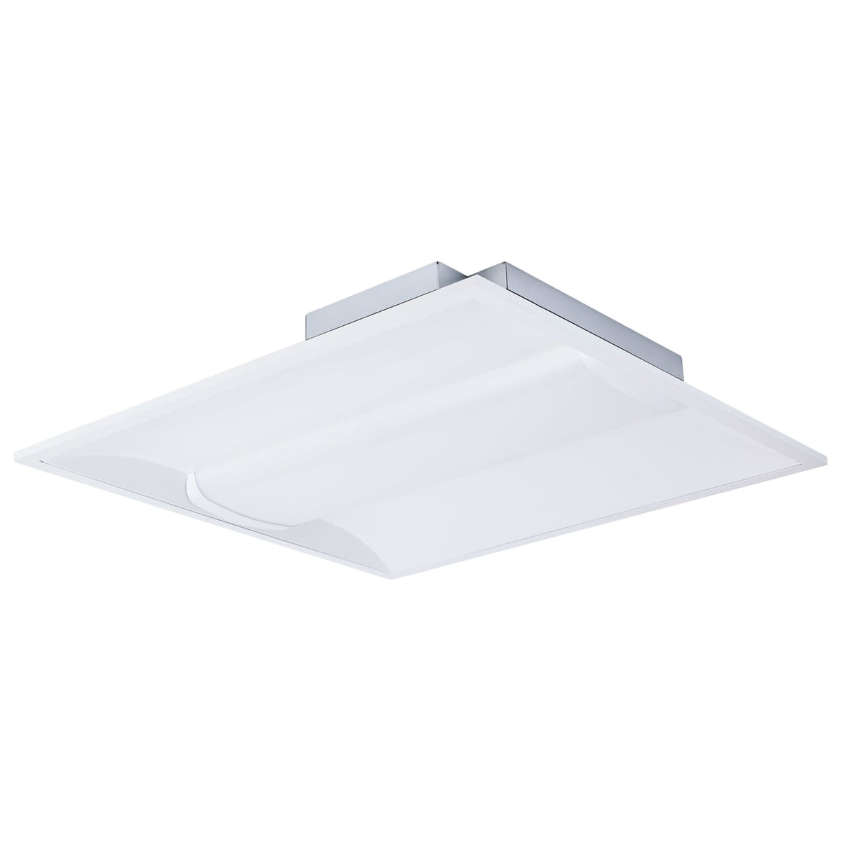 Satco 65-1600 20/30/40 Watt 35K/4K/5K CCT Selectable 2X2 LED Single Basket Troffer 120-277 Volt White Finish