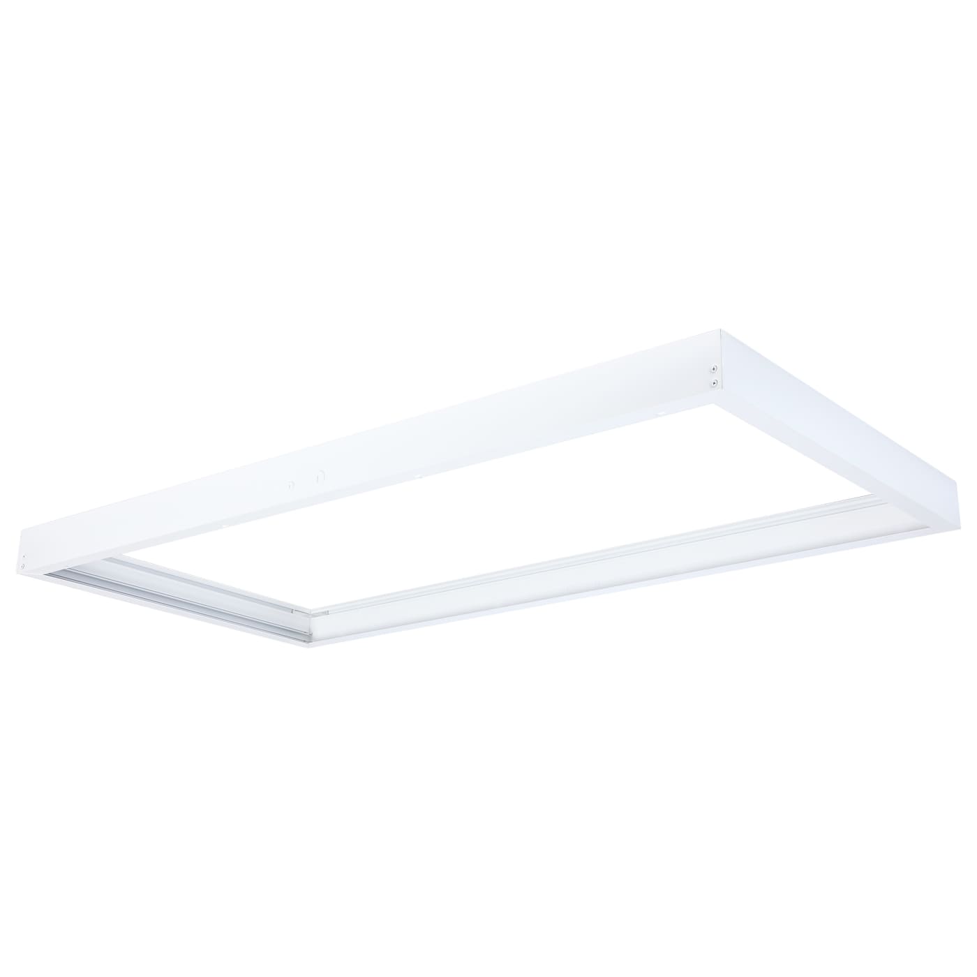 Satco 65-1611 2x4 Surface Mount Kit White Finish