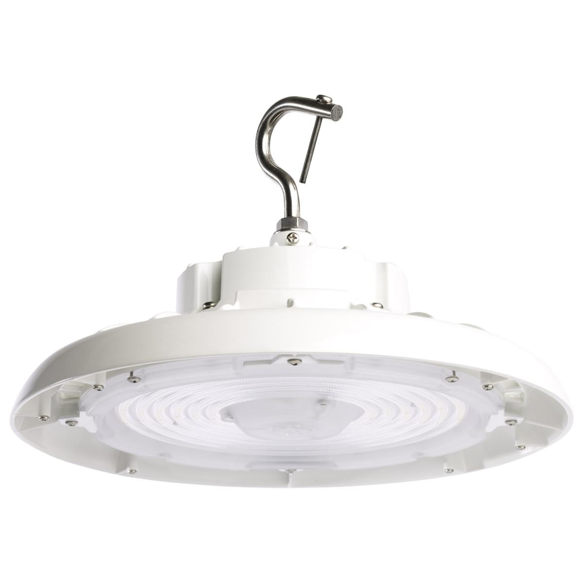 Satco 65-796R2 200 Watt UFO LED High Bay 5000K 28800 Lumens 120-277 Volt White Finish