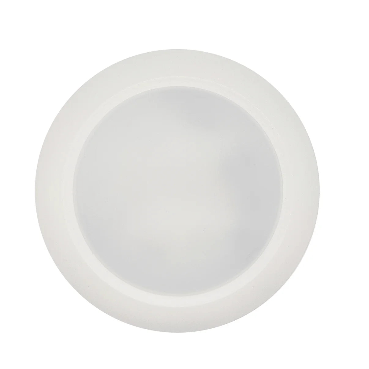 Bulbrite 773277 LED25DISC/10/930/J/WHRD/D 25W LED 10" ROUND DISC LIGHT 3000K WHITE STEEL WITH PIGTAIL JA8