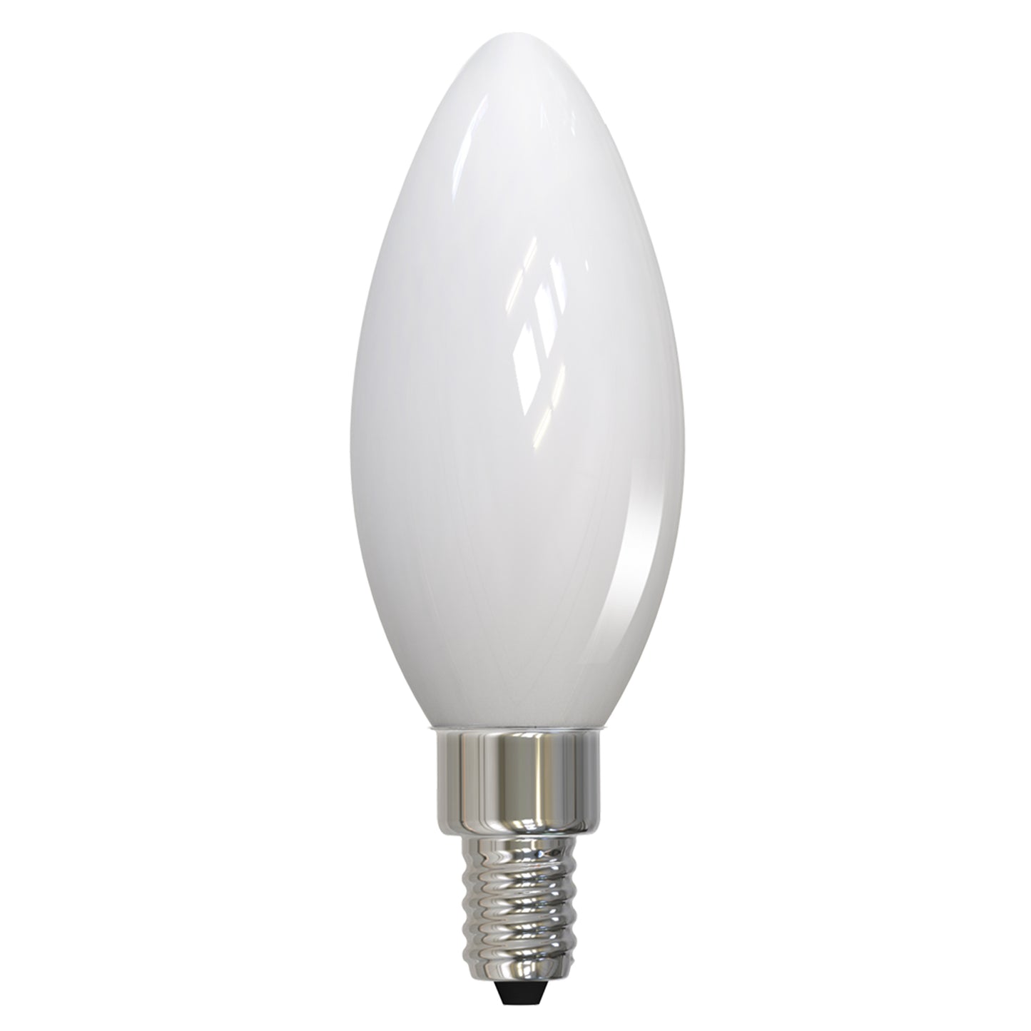 Bulbrite 776934 LED5B11/40K/FIL/M/3 5W LED B11 4000K FILAMENT MILKY E12 FULLY COMPATIBLE DIMMING