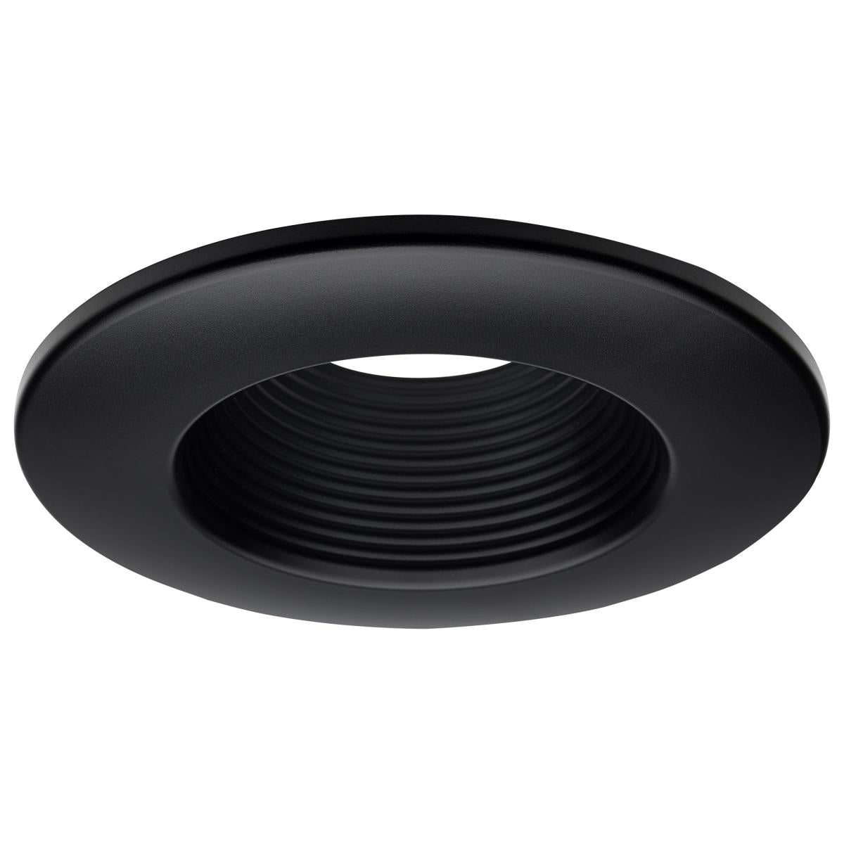 Satco 80-977 Deep Baffle Trim 5/6 Inch Black Finish