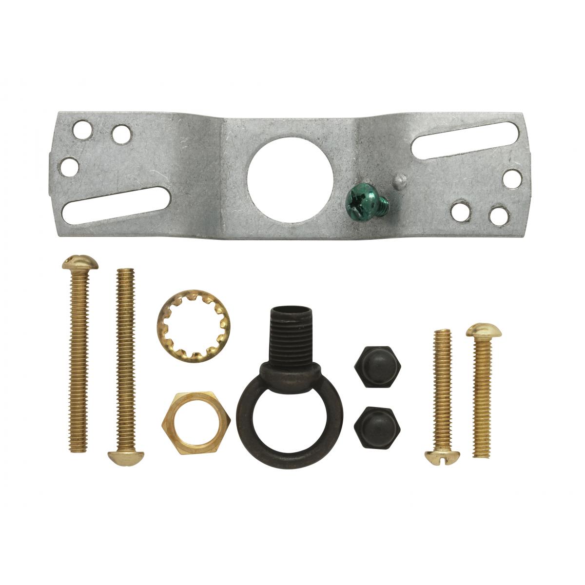 Satco 90-1688 1" Loop Parts Bag Antique Brass Finish