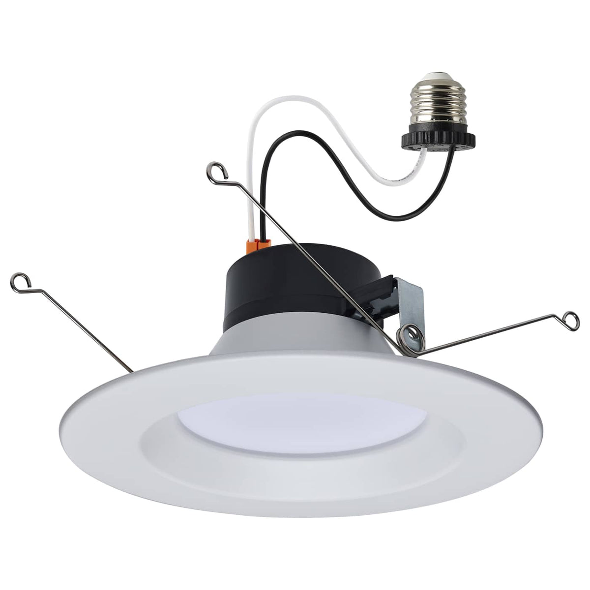 Satco S11639 Starfish 11 Watt LED Retrofit Downlight 5-6 Inch RGBTW Round White Finish