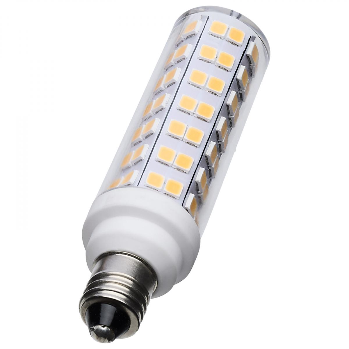 Satco S12339 6.5 Watt T6 LED Clear Finish E11 Base 5000K 120 Volt
