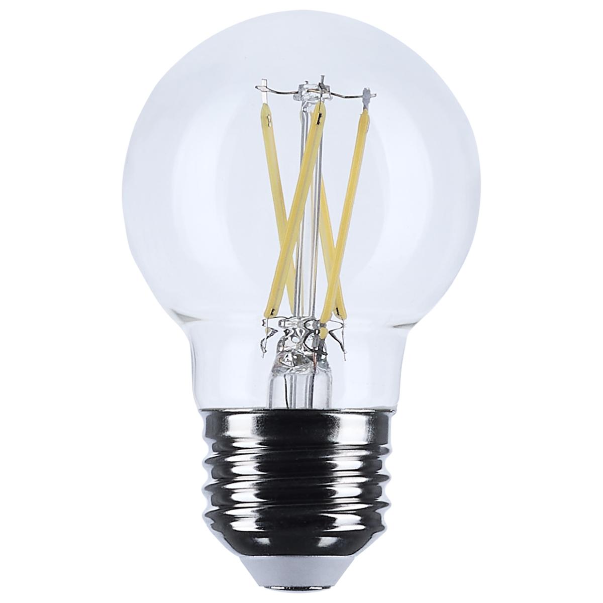 Satco S12480 5.5G16.5/LED/CL/950/120V/E26 5.5W G16.5 E26 5000K LED