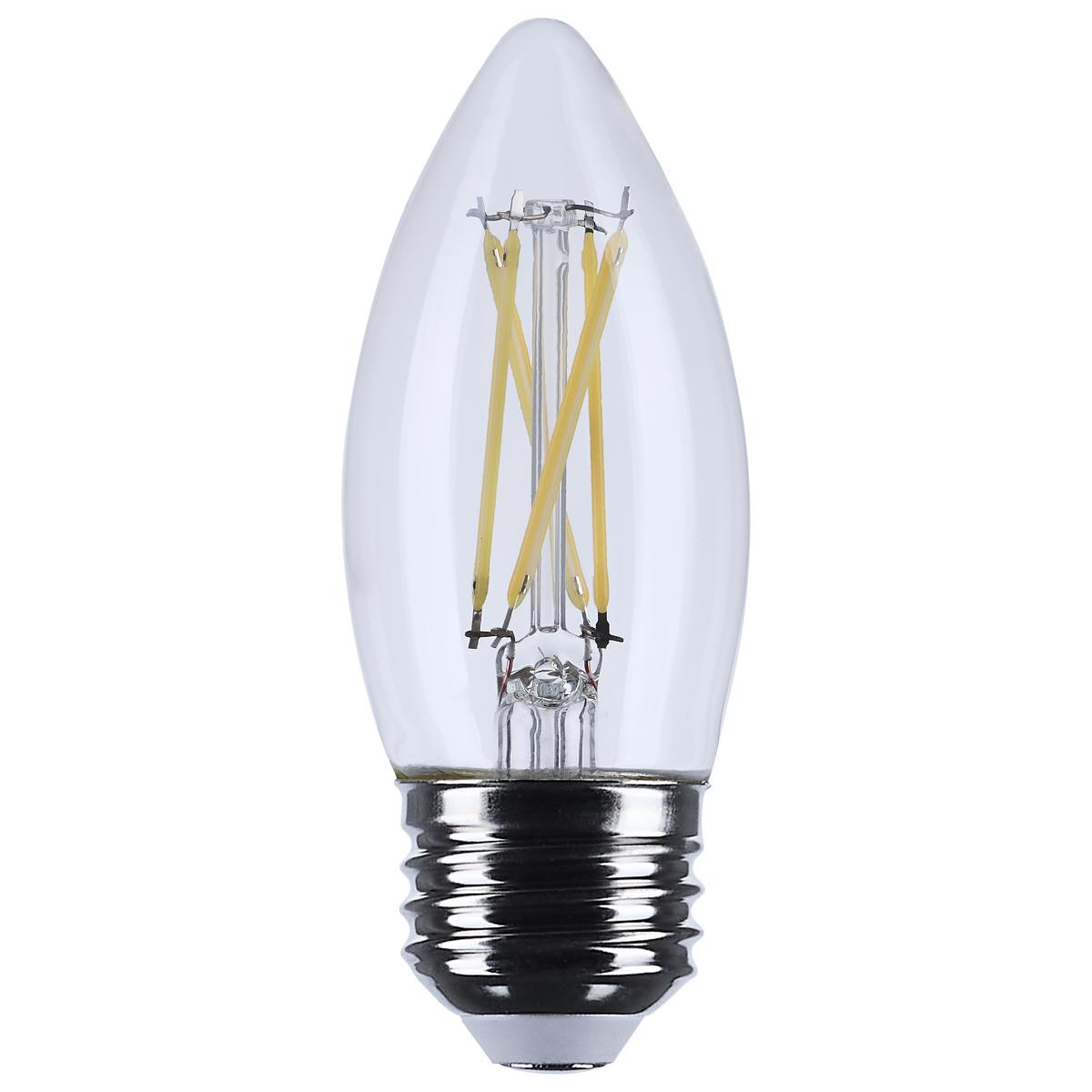 Satco S12499 3B11/LED/930/CL/120V/E26 3W B11 3000K E26