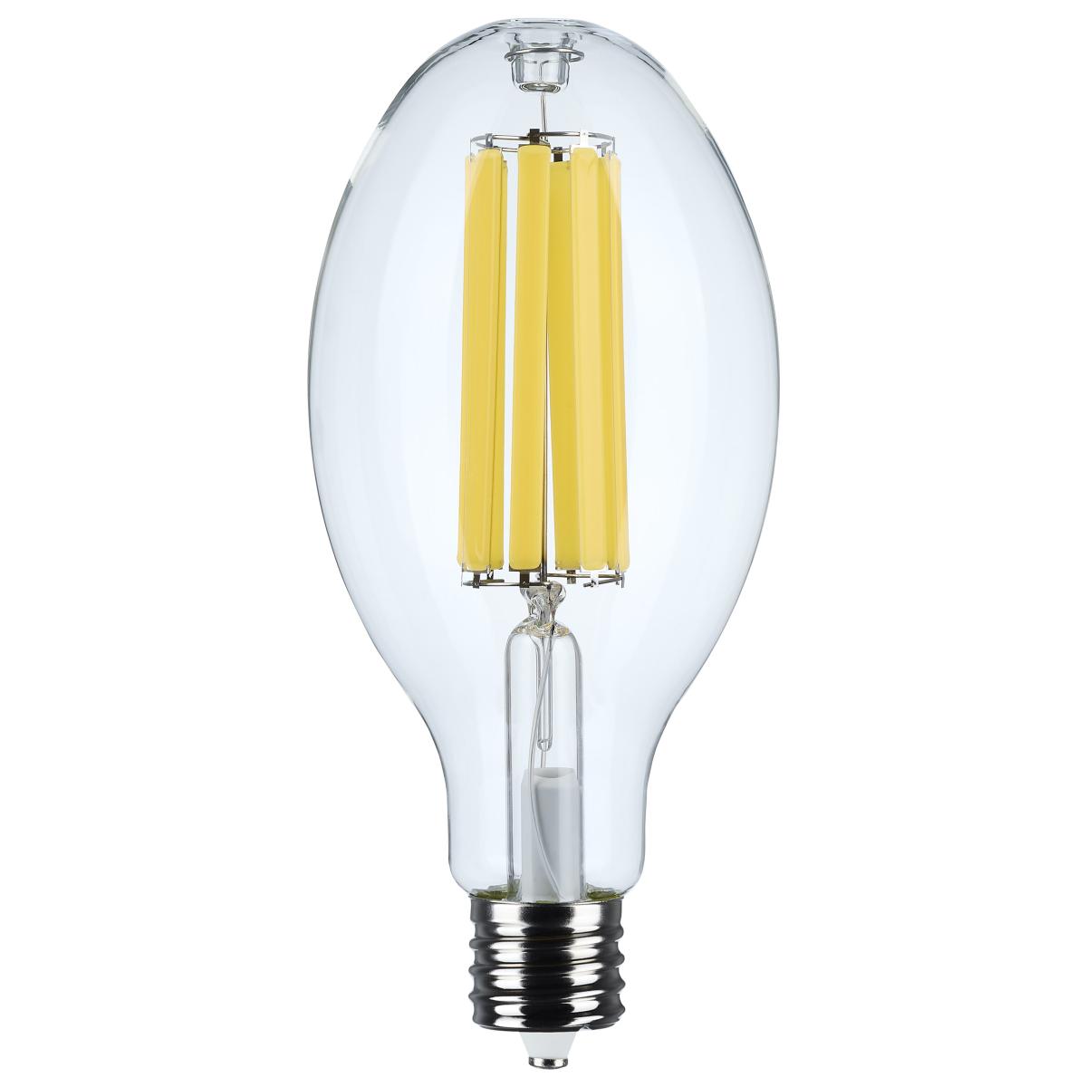 Satco S13193 56 Watt LED HID Replacement ED37 4000K Extended Mogul Base Clear 120-277 Range Voltage