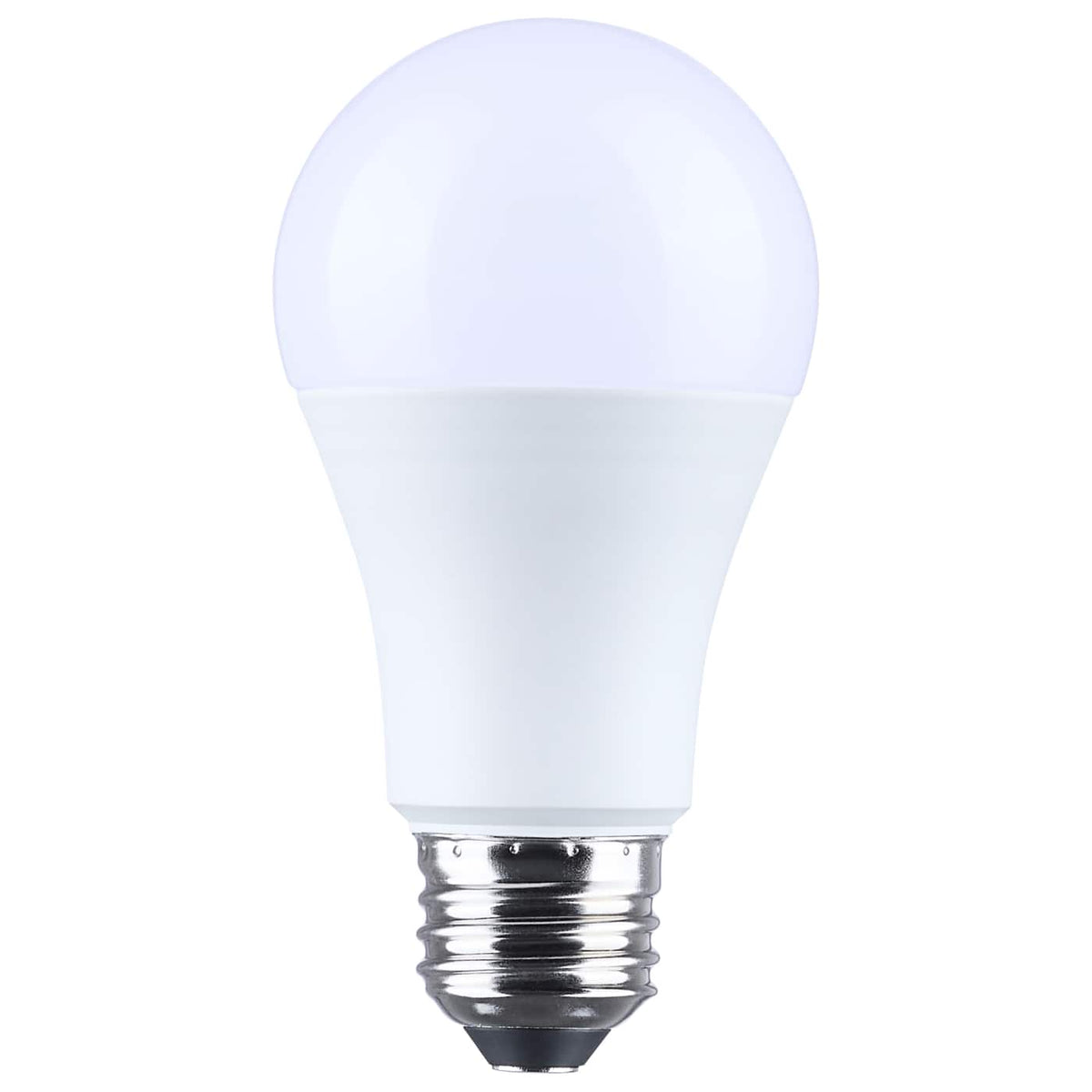 Satco S14395 13.5/10/5 Watt LED A19 Three-Way Lamp 5000K CCT Lumens Selectable Medium Double Contact Base Plastic 120 Volt 1-Pack