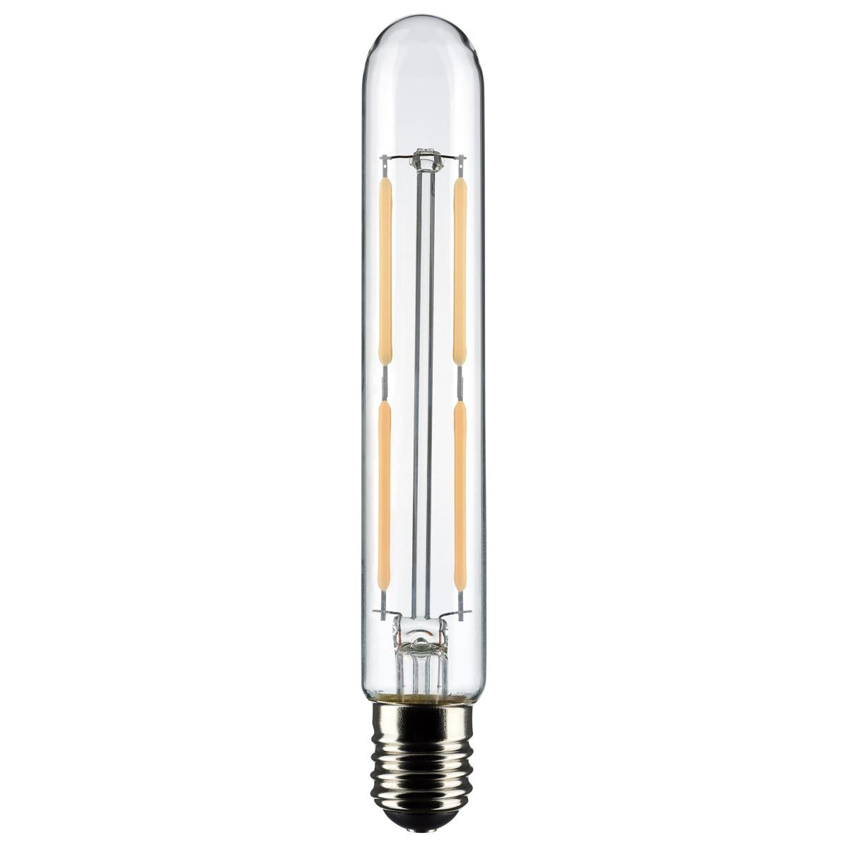 Satco S21370 4 Watt T6.5 LED Clear Intermediate Base 3000K 400 Lumens 120 Volt