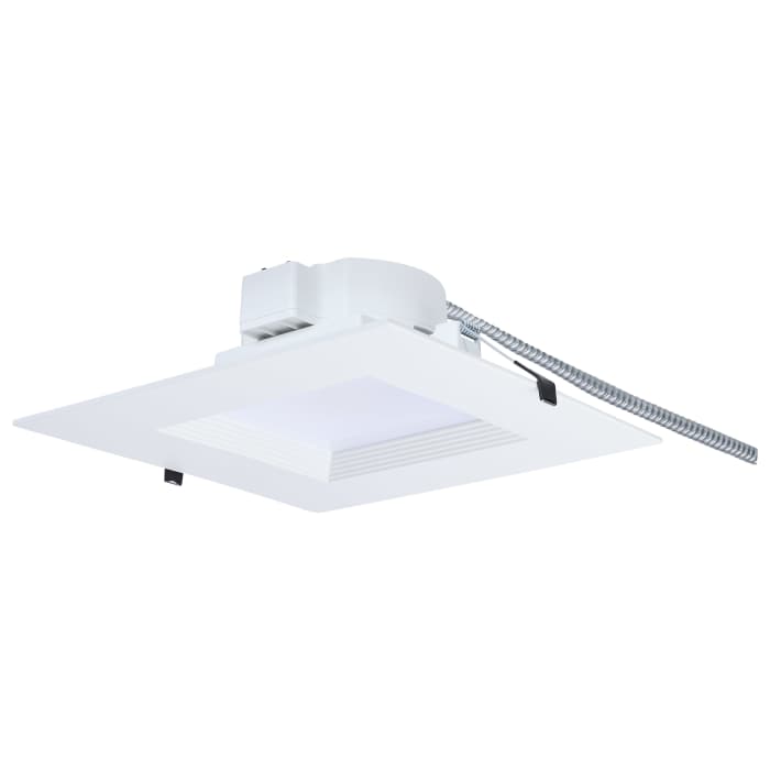 Satco S21608 13.5W/CDL/4/120-347/FS/SQ/DD 13.5W Field Selectable LED 4-Inch Downlight Dual Dimming Square 120-347 Volt