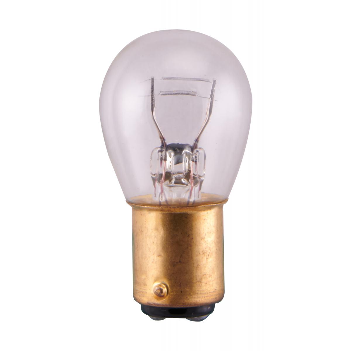 Satco S2733 1157 26.88/8.26 Watt miniature S8 1200/5000 Average rated hours Double Contact Bayonet base 12.8/14 Volt 2-Card