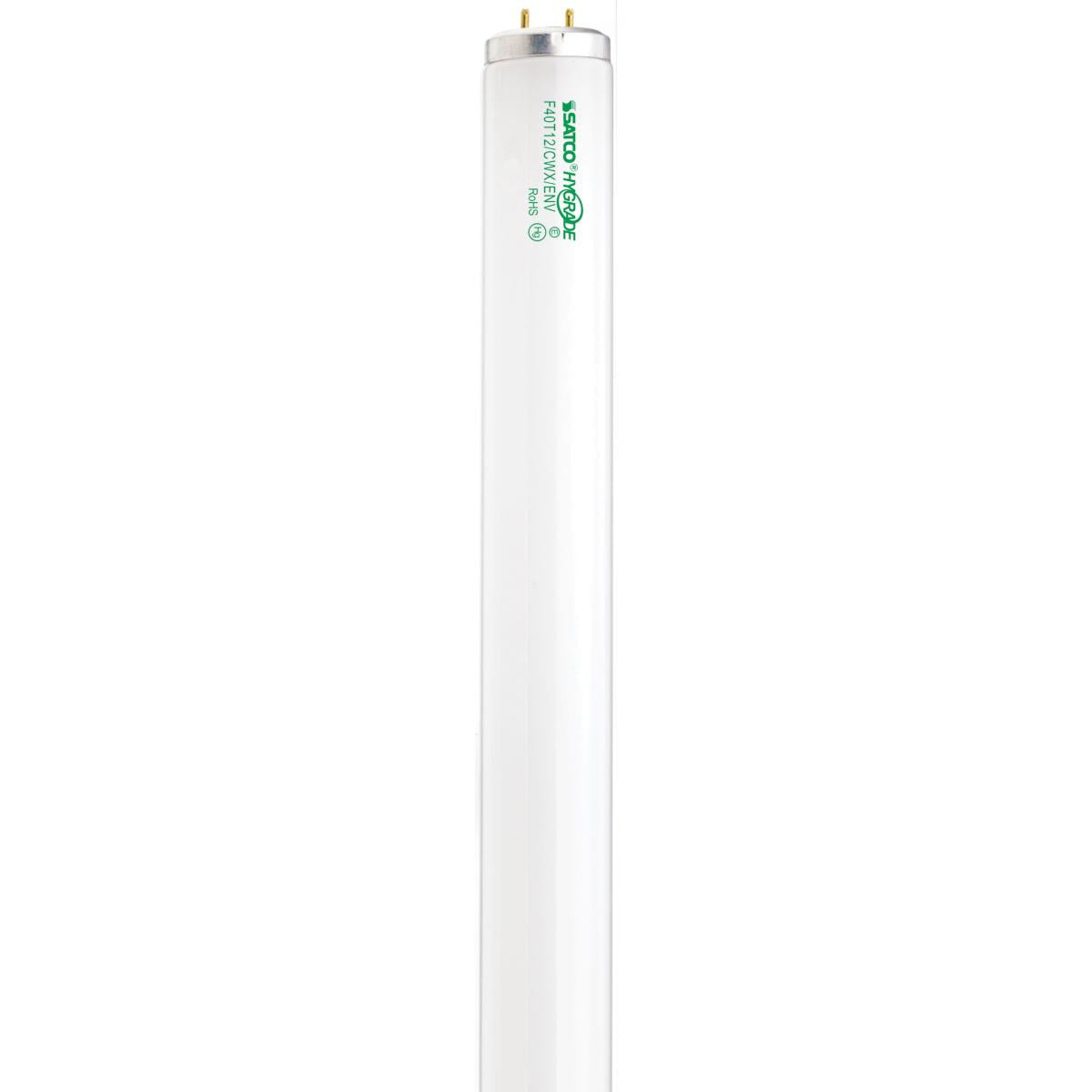 Satco S6638 F40T12/DX 40 Watt T12 Fluorescent 6500K Day Light 90 CRI Medium Bi Pin base - CASE PACK 30