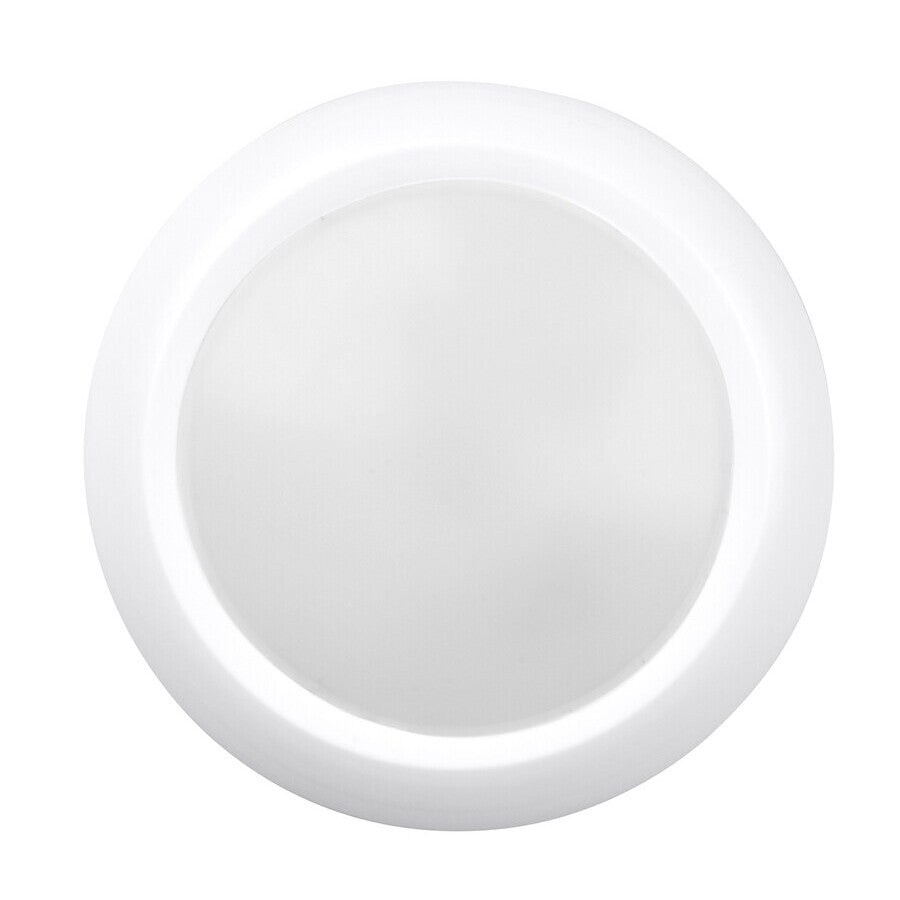 Eiko 11227 DDS8-121-20W-9CCT3-120-DT-WH Disk Downlight Surface 8 Inch 1210 Lumens 20 Watts 90 CRI 2700-3000-4000K 120 Volts Dim White