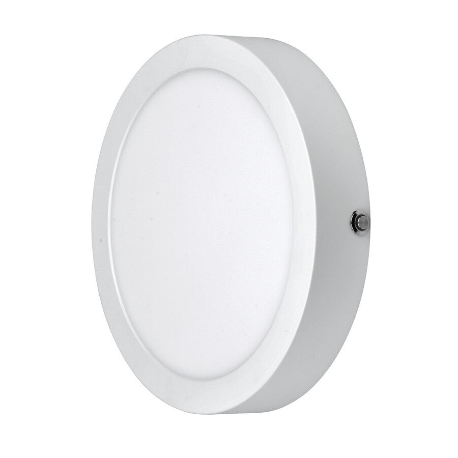 Eiko 11313 SSD9-126-18W-930-UNV-WH-EM Slim Surface Downlight 9Inch 1260 Lumens 18 Watts 90 CRI 3000K White Emergency Battery Backup