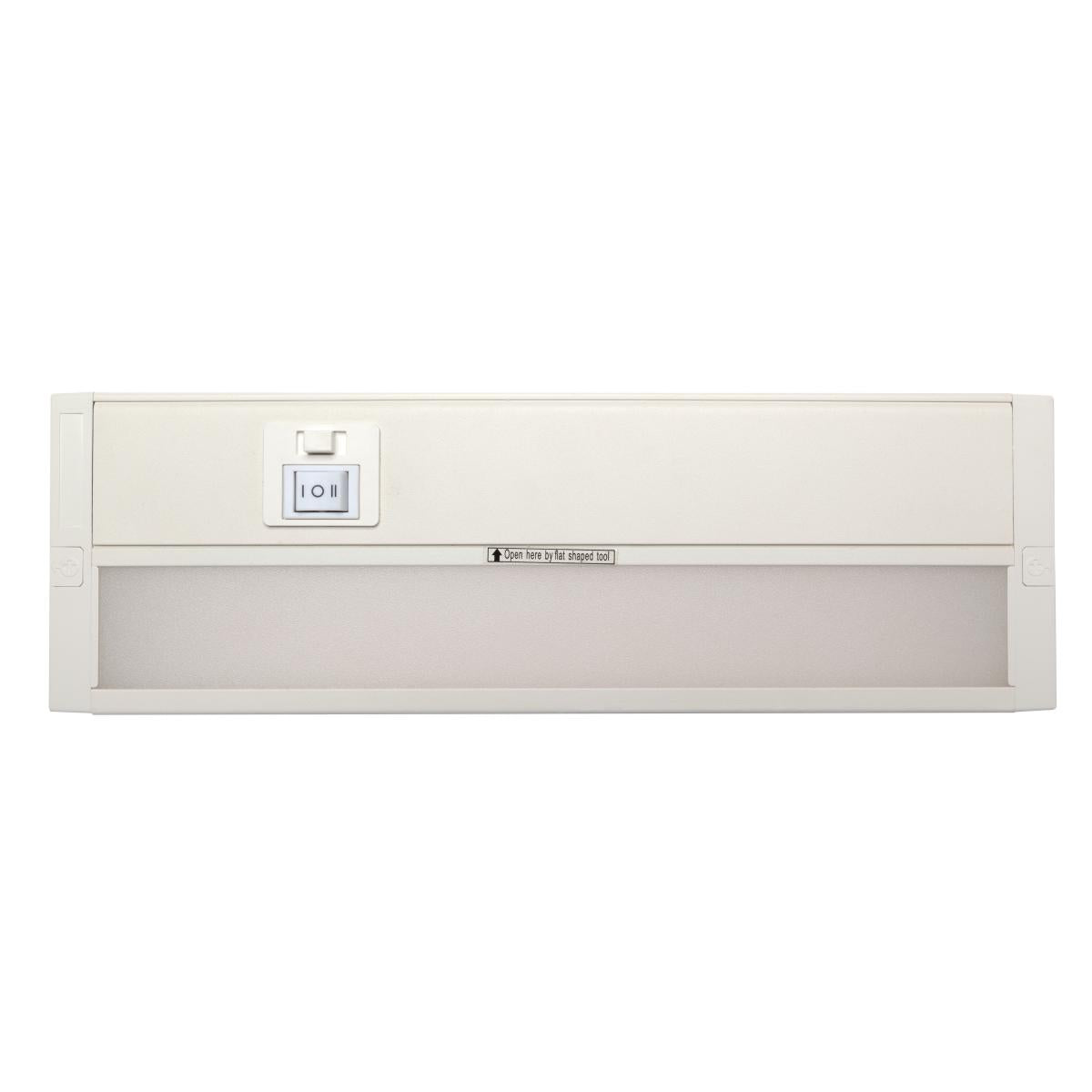 Satco 63-501 6.5 Watt 11 Inch LED White Under Cabinet Light CCT Selectable 40000 Hours