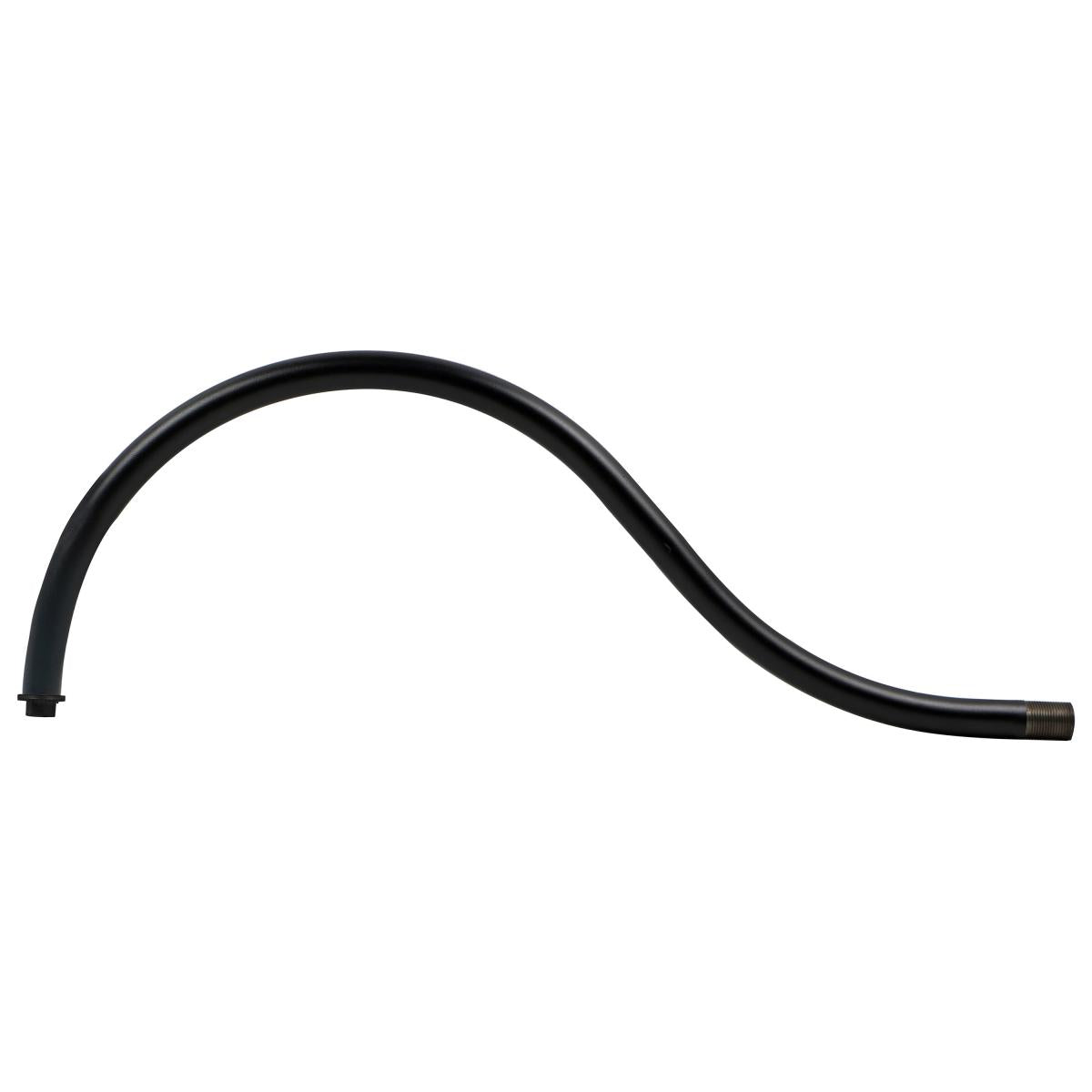 Satco 65-658 LED Gooseneck 24 in. Accessory Arm; Black Finish