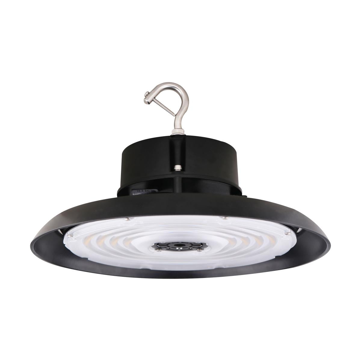 Satco 65-807 240W UFO LED High Bay 33840 Lumens 4000K 277-480 Volt 0-10V Dimmable Black Finish