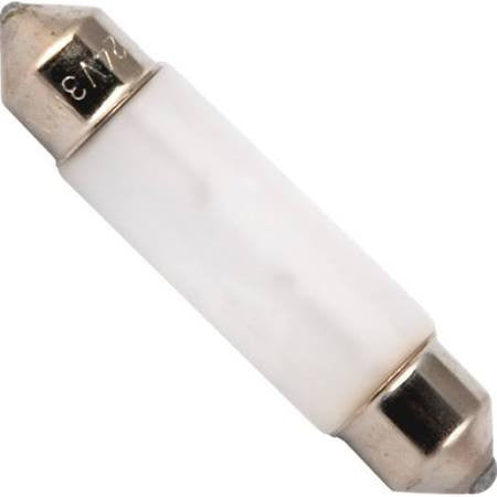 Bulbrite 715634 - 3 Watt Halogen T3.25 Festoon Base /Xenon Frost