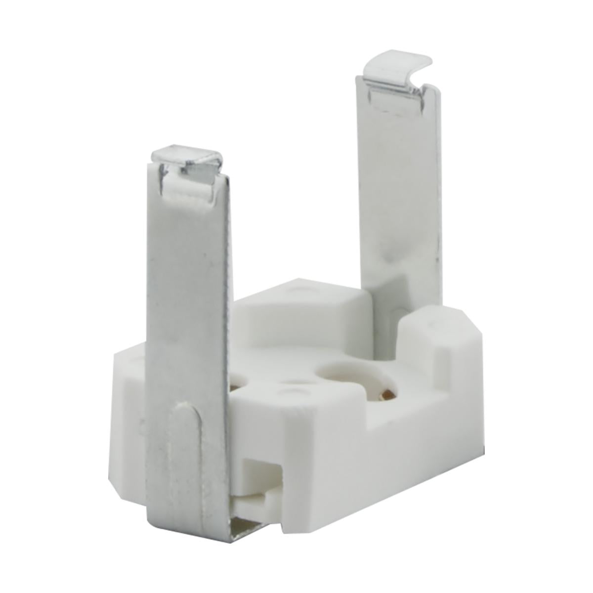 Satco 80-1250 Fluorescent Starter Holder Snap-In Mounting Spring 1-1/4" Length 7/8" Width 3/8" Diameter 660W-250V