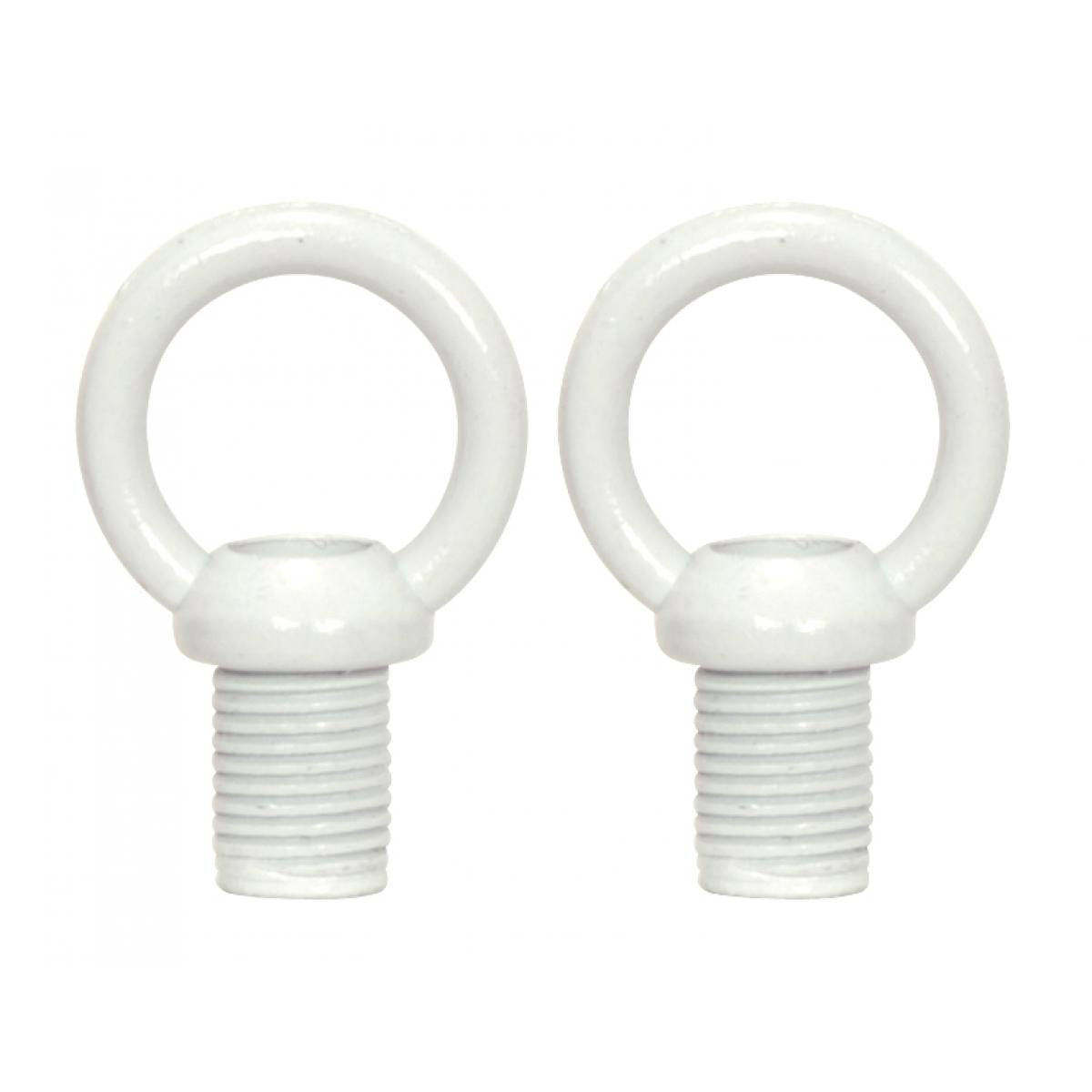 Satco 90-199 Bath Swag Canopy Kit White Finish 5" Diameter 3- 7/16" Holes Includes Hardware 10lbs Max