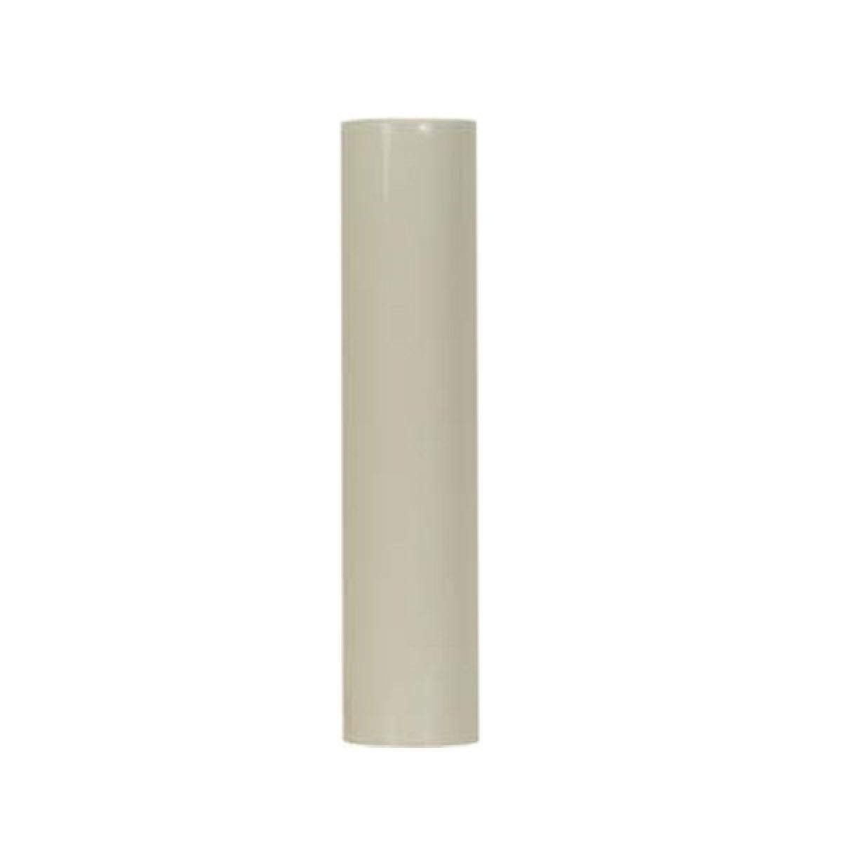 Satco 90-2531 Plastic Candle Cover Cream Plastic 13/16" Inside Diameter 7/8" Outside Diameter 2" Height