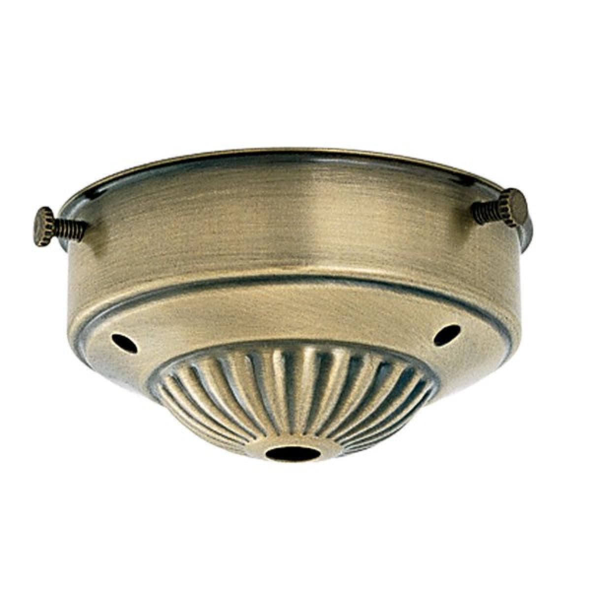 Satco 90-677 2-1/4" Fitter Antique Brass Finish