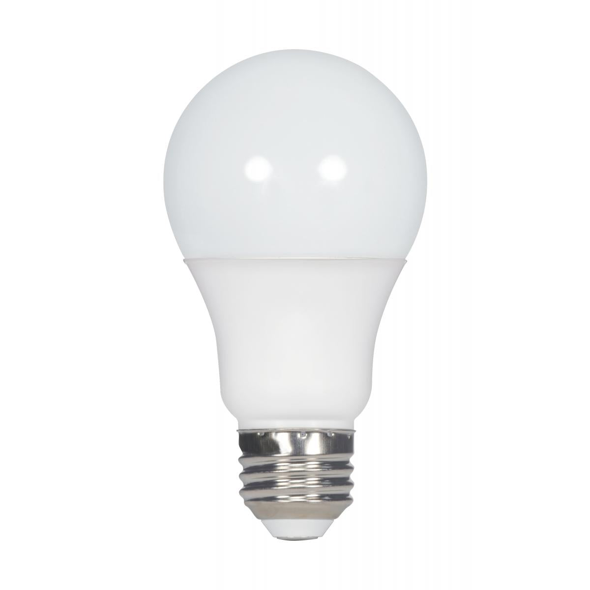 Satco S11412 9 Watt A19 LED 2700K Medium base 220 deg. Beam Angle 100-pack