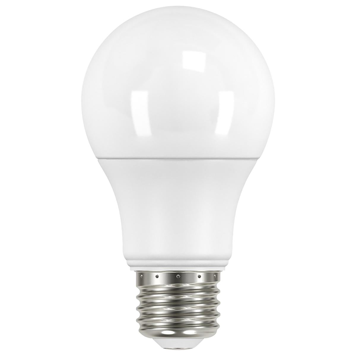 Satco S11450 5 Watt A19 LED; 2700K; Dimmable; Medium base; 230 deg. Beam Angle; 4-pack