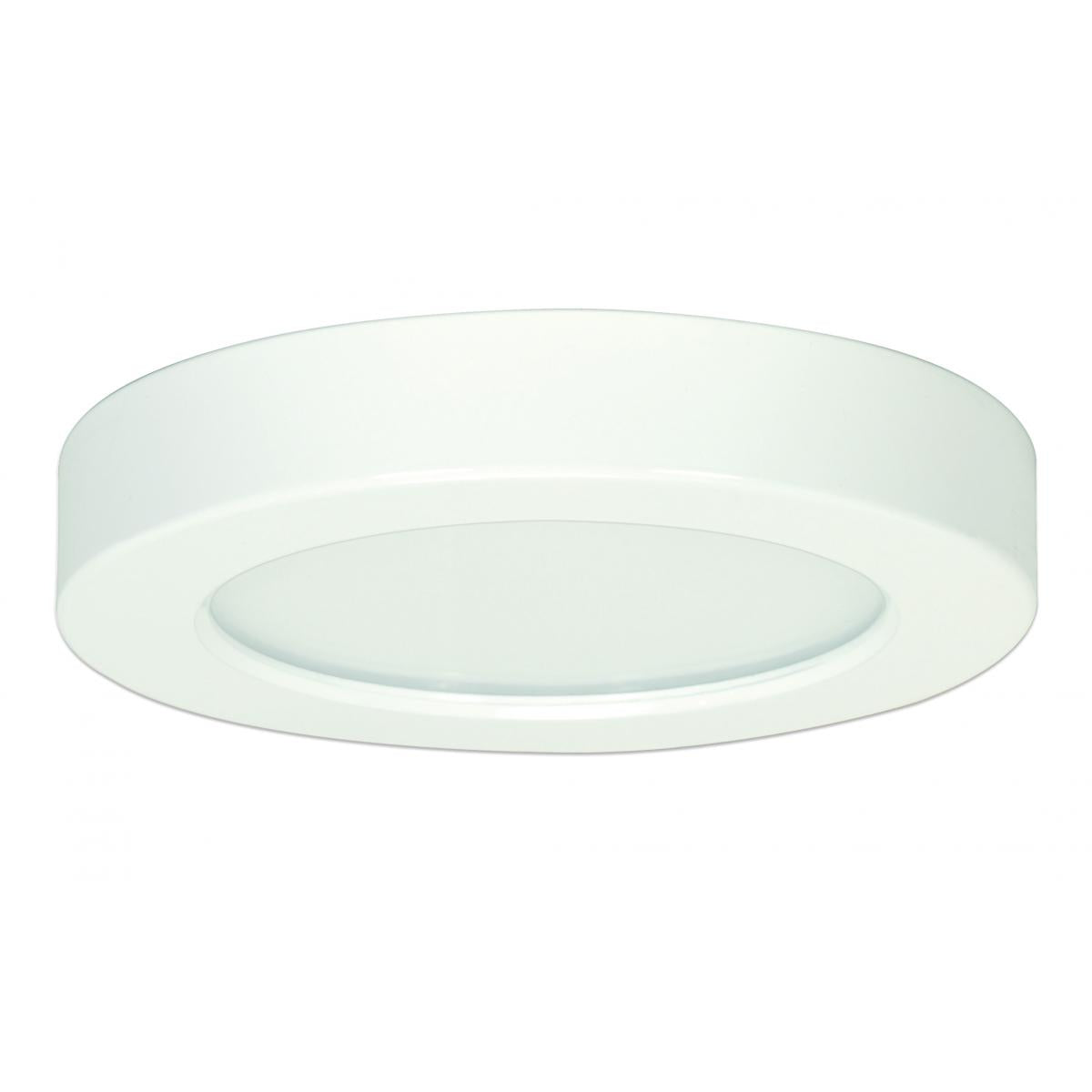 Replacement for Satco S21501 10.5 watt 5.5" Flush Mount LED Fixture 4000K Round Shape White Finish 120 volts - NOW 62/1700