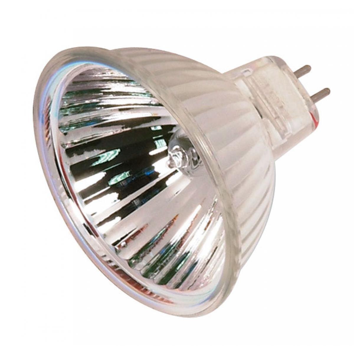 Replacement for Satco S2620 35 Watt Halogen MR16 FRB Miniature 2 Pin Round base 12 Volt - NOW LED S11389