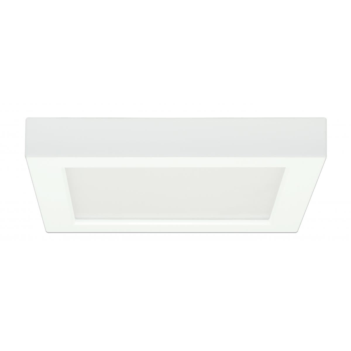 Replacement for Satco S29335 13.5 watt 7" Flush Mount LED Fixture 3000K Square Shape White Finish 120 volts - NOW 62/1714