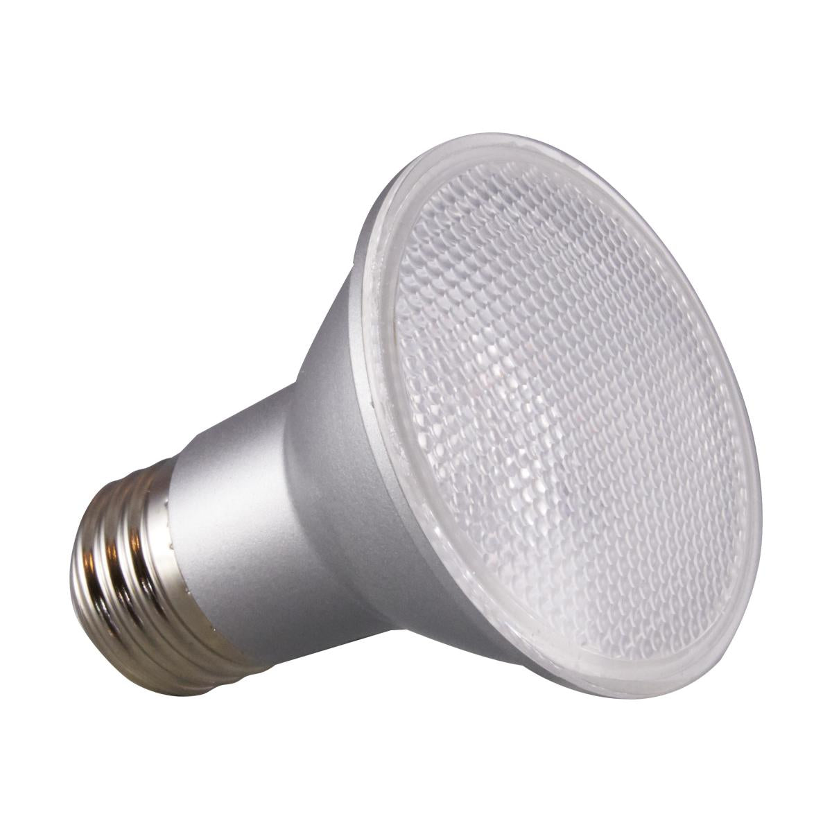 Satco S29408 6.5 Watt PAR20 LED 4000K 40 deg. Beam Angle Medium base 120 Volt