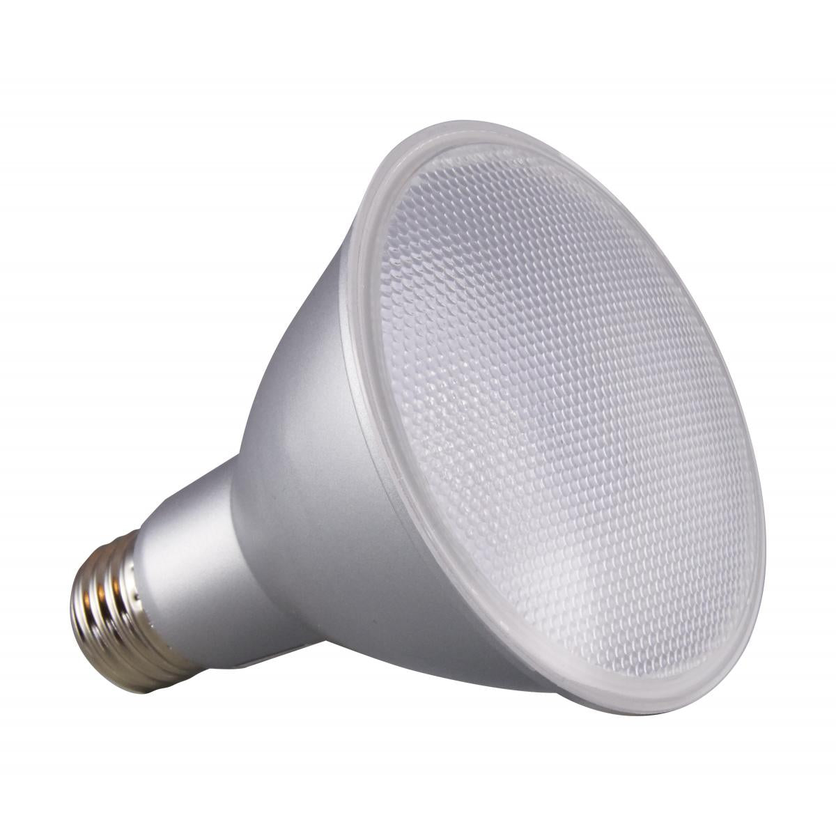 Satco S29428 12.5 Watt PAR30LN LED 4000K 25 deg. Beam Angle Medium base 120 Volt