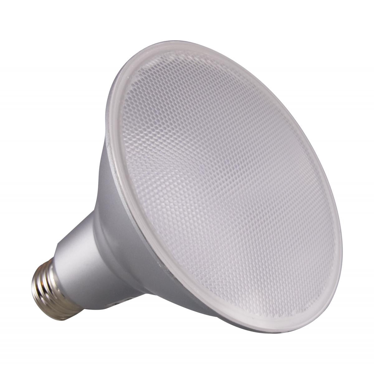 Satco S29444 15 Watt PAR38 LED 5000K 25 deg. Beam Angle Medium base 120 Volt
