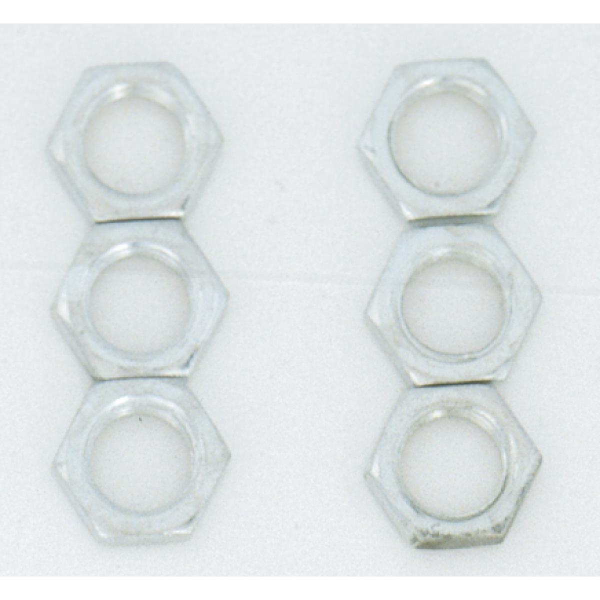 Satco S70-622 6 Steel Locknuts 1/8 IPS