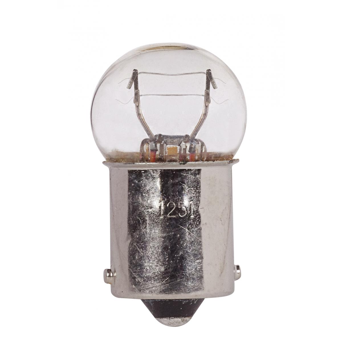 Satco S7057 1251 6.4 Watt miniature G6 2000 Average rated hours Bayonet Single Contact Base 28 Volt