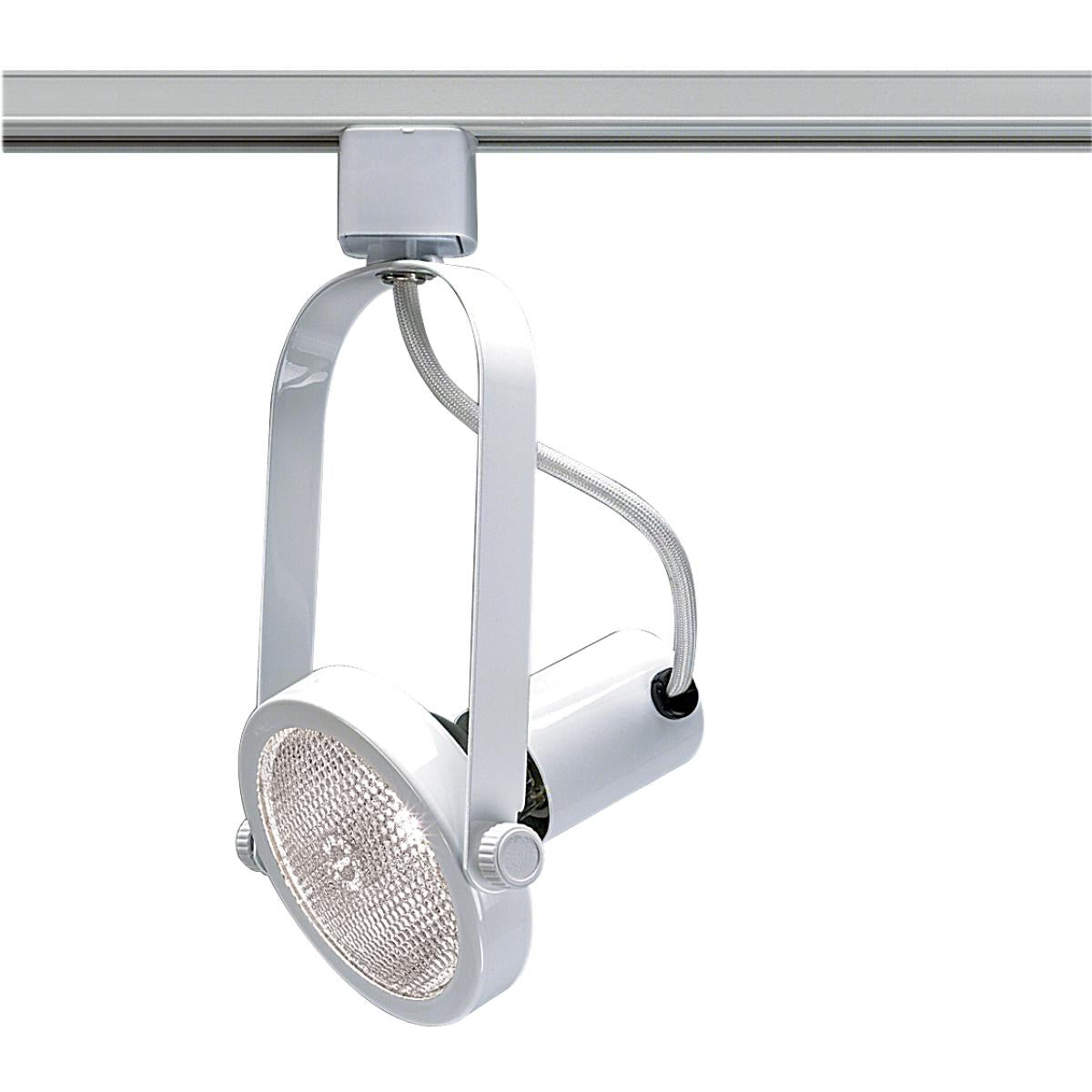 Satco TH224 1 Light - PAR38 - Track Head - Gimbal Ring - White Finish