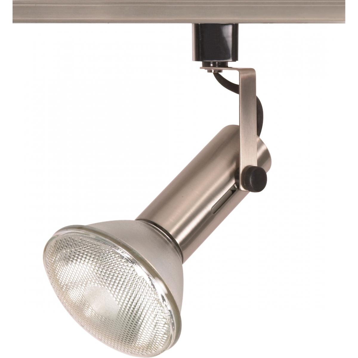 Satco TH324 1 Light - 2" - Track Head - Universal Holder - Brushed Nickel Finish