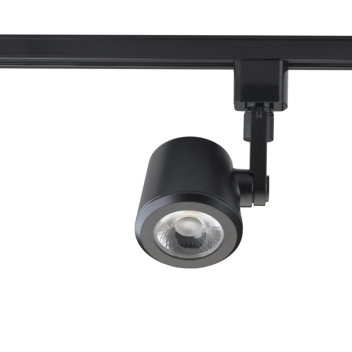 Satco TH452 1 Light - LED - 12W Track Head - Taper Back - Black - 24 Deg. Beam