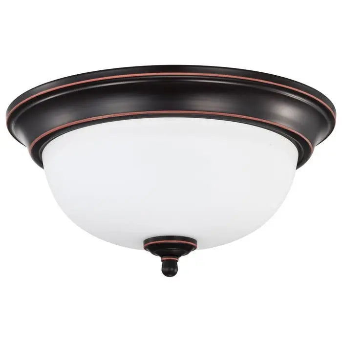 Satco 62-1558 LED 19W 13" FLUSH MOUNT 3000K Bronze