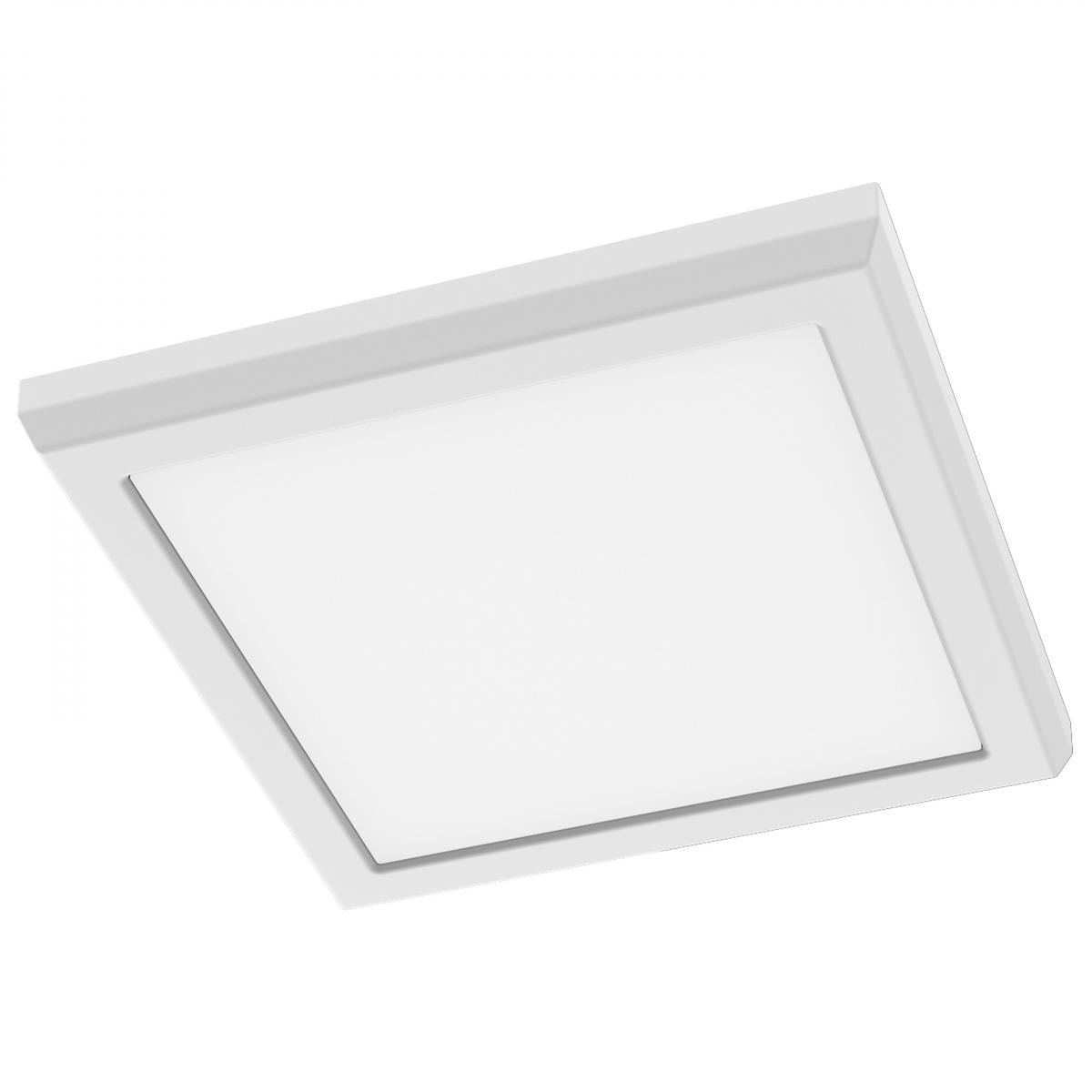 Satco 62-1924 Blink Performer - 11 Watt LED 9 Inch Square Fixture White Finish 5 CCT Selectable