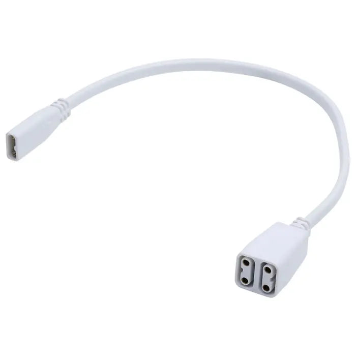 Satco 63-417 CABLE SPLITTER SINGLE TO DOUBLE White