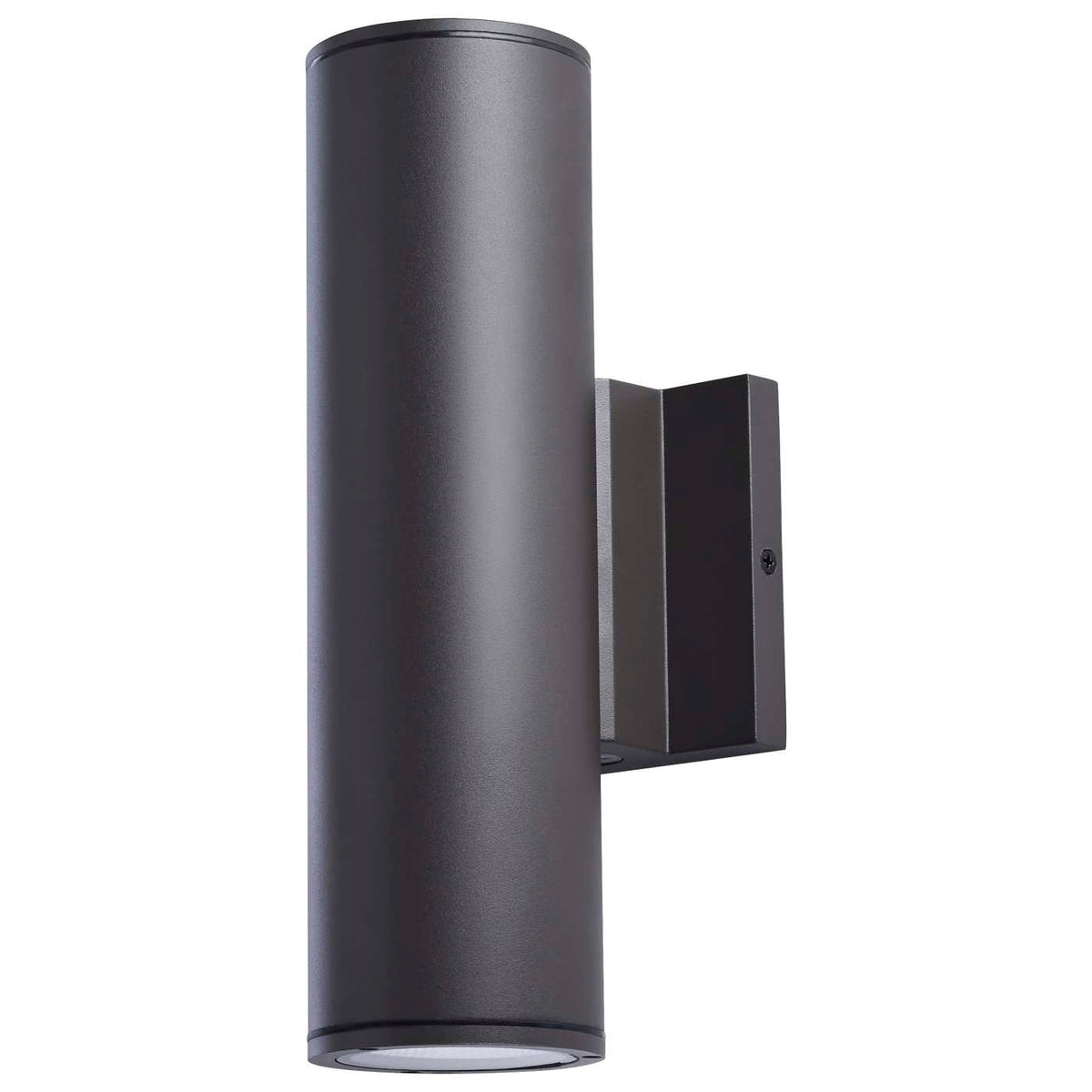 Satco 65-1764 20 Watt  3K/4K/5K CCT Selectable  2 Light Medium Wall Sconce  Up and Down Installation  Dark Bronze Finish  120-277 Volt